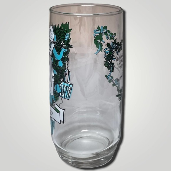 VINTAGE Brockway 12 Days Of Christmas 8th Day Replacement Glassware Drinking - Picture 2 of 6